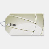 Volleyball Design Gift-Labels Cadeaulabel (Achterkant Horizontaal)