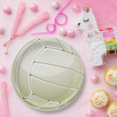Volleyball Design Paper Party-Bord Papieren Bordje (Feest)