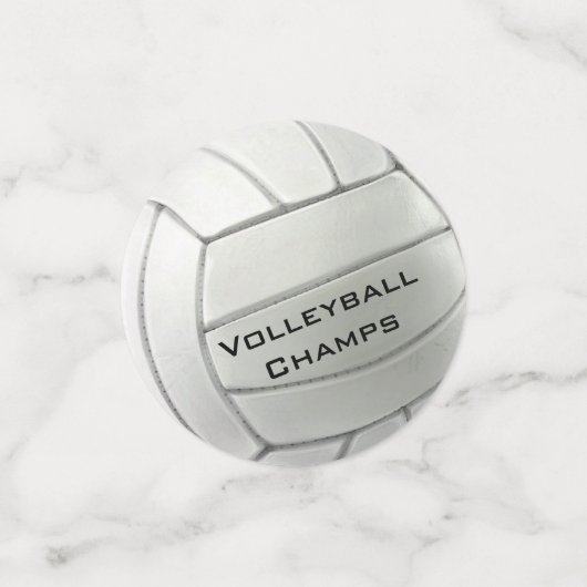 Volleyball Design Table Table Confetti (Kleine voorkant)