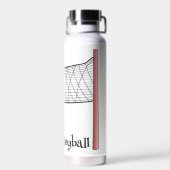Volleyball Design Thor Cooper Vacuum Insulated Waterfles (Achterkant)