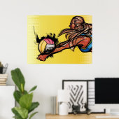 Volleyball DIGG Poster (Thuiskantoor)