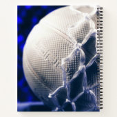 Volleyball en Net Team Coach Notitieboek (Achterkant)