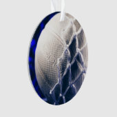 Volleyball en Net Team Coach Ornament (voorkant)