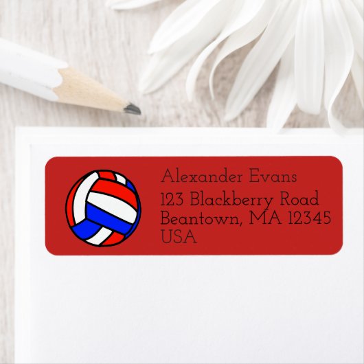 Volleyball Etiket (Insitu)