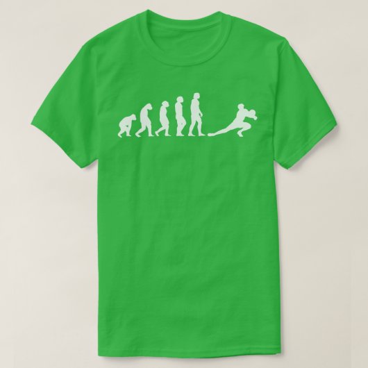 Volleyball Evolutie 1 T-shirt (Design voorkant)