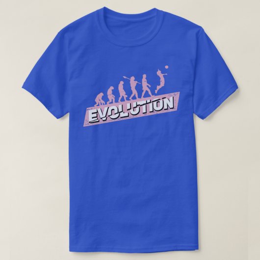 Volleyball Evolution Girl Gift T-shirt (Design voorkant)