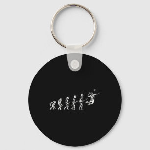 Volleyball Evolution of Man Funny Vball Player Bea Sleutelhanger