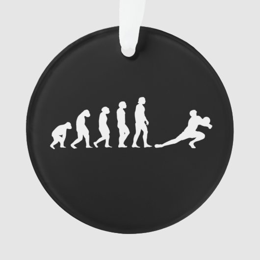 Volleyball Evolution Ornament (voorkant)