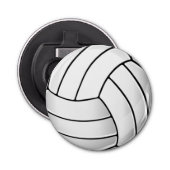 Volleyball Fan Button Flesopener (Voorkant)