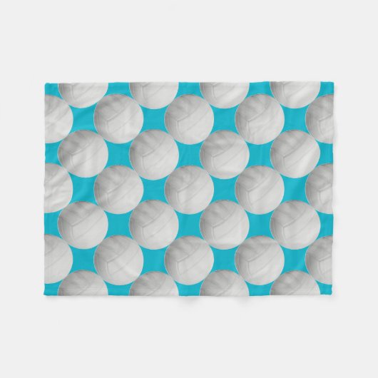 Volleyball Fleece Blanket Deken (Voorkant (Horizontaal))