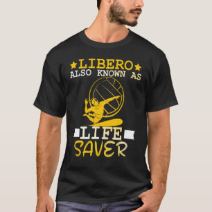 Volleyball for Men and Women Libero, ook bekend al T-shirt