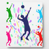 VOLLEYBALL FOTOPLAAT (Voorkant)