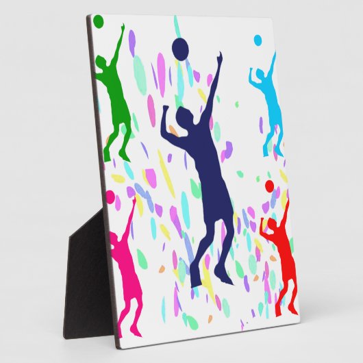 VOLLEYBALL FOTOPLAAT (Zijkant)