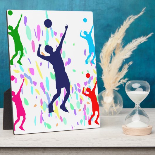 VOLLEYBALL FOTOPLAAT (Zijkant)