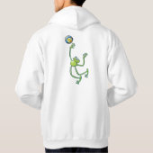 Volleyball Frog Hoodie (Achterkant)