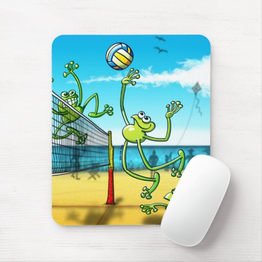 Volleyball Frog Muismat (Met muis)