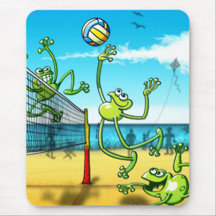 Volleyball Frog Muismat