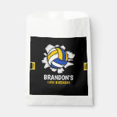 Volleyball Fun Birthday Boy Bedankzakje (Voorkant)