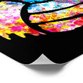 Volleyball Fun-cadeaus voor vaders moeders coach Poster (Hoek)