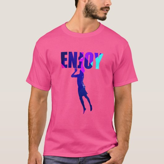 Volleyball Fun T-shirt (Voorkant)