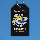 Volleyball Funny Birthday Kids Cadeaulabel
