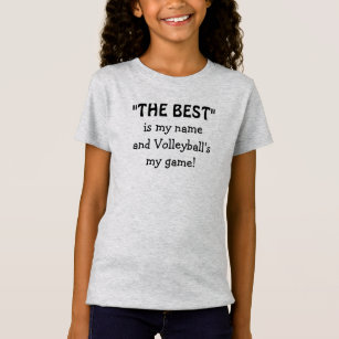 Volleyball Game Funny Athletic Quote T-shirt