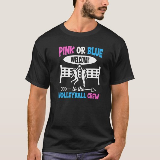 Volleyball Gender Reveal for a Volleyball T-shirt (Voorkant)
