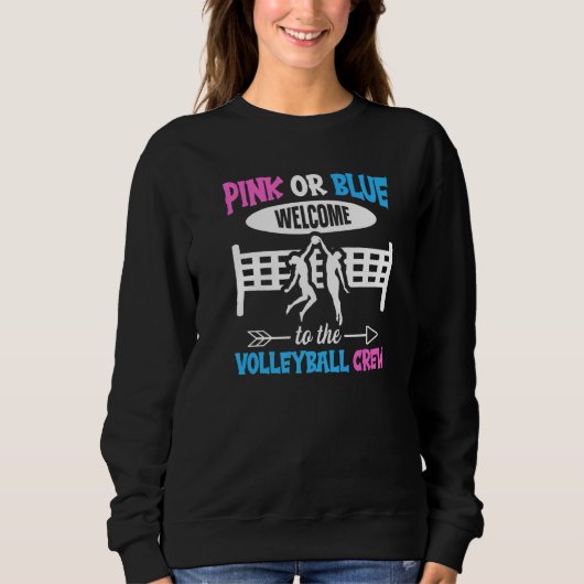 Volleyball Gender Reveal for a Volleyball Trui (Voorkant)
