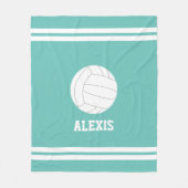 Volleyball Gepersonaliseerde Kinderen Fleece Deken (Voorkant)