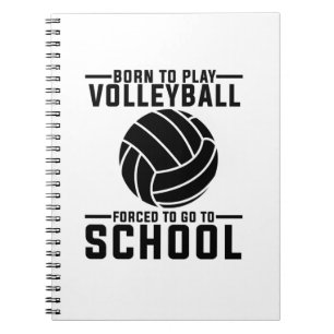 Volleyball Gift Ideeën   Volleybalteam Notitieboek