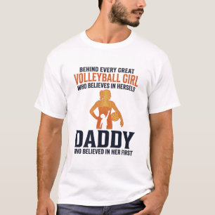 Volleyball Girl Daddy Vintage Gravure Shirt Desi