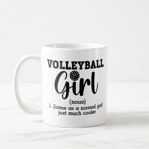 Volleyball Girl Definition Koffiemok
