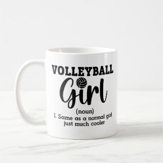 Volleyball Girl Definition Koffiemok