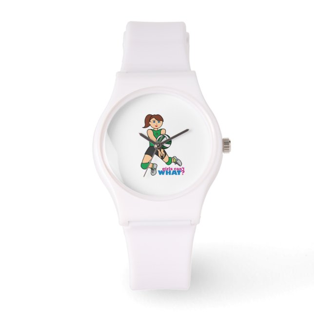 Volleyball Girl Horloge (Voorkant)