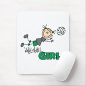 Volleyball Girl Muismat (Met muis)