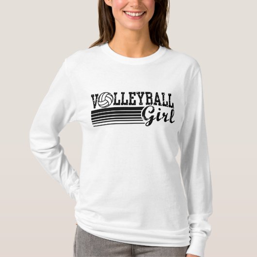 Volleyball Girl T-shirt (Voorkant)