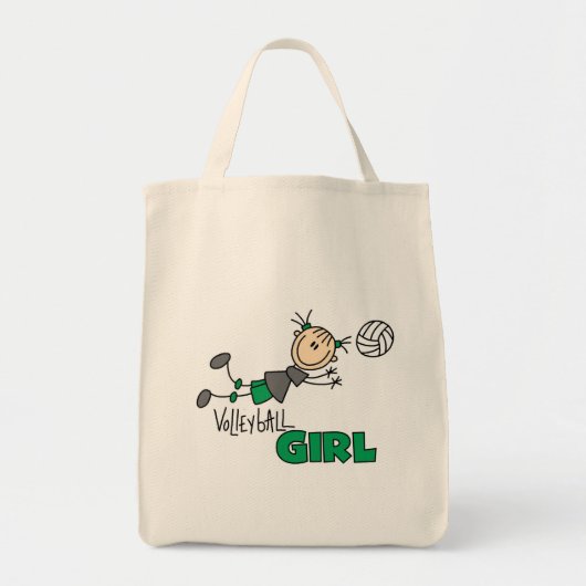 Volleyball Girl Tote Bag (Voorkant)