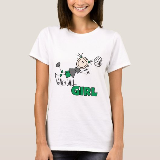 Volleyball Girl Tshirts en Gifts (Voorkant)
