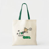 Volleyball Girl Tshirts en Gifts Tote Bag (Voorkant)
