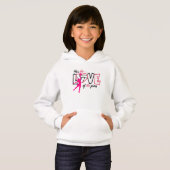 Volleyball GIRLS PINK HOODIE (Voorkant volledig)