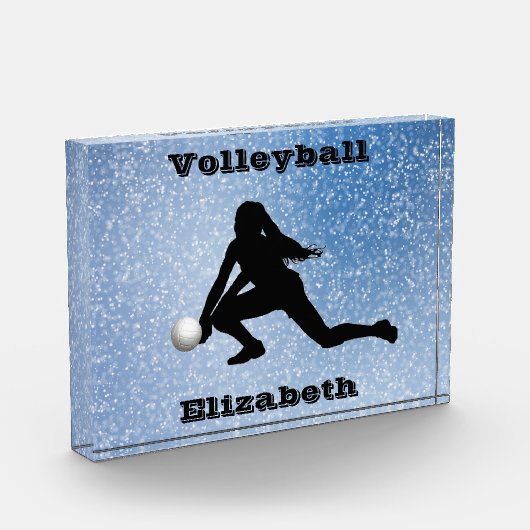 Volleyball Glam Fotoblokken (Links)