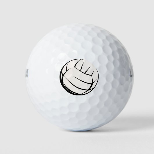 Volleyball Golfballen (Voorkant)