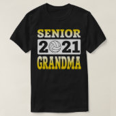 Volleyball Grandma Senior 2021 Gift for Volleyball T-shirt (Design voorkant)