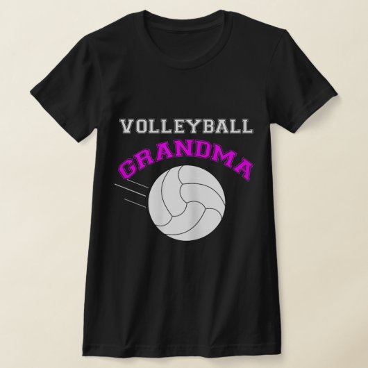 Volleyball Grandma Support T-shirt (Laagn)