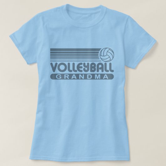Volleyball Grandma T-shirt (Design voorkant)