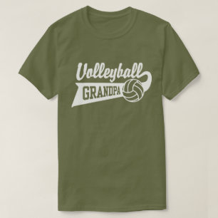 Volleyball Grandpa T-shirt