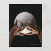 Volleyball Hands Briefkaart (Voorkant)