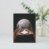 Volleyball Hands Briefkaart (Staand voorkant)