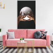 Volleyball Hands Canvas Afdruk (Insitu (Woonkamer))
