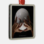 Volleyball Hands Metalen Ornament (Rechts)